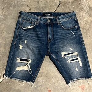 Express Ripped Jorts